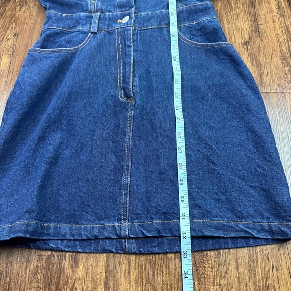 LELIS POWER SHOULDER UTILITY DEMIN DREES SIZE XS - Picture 8 of 16